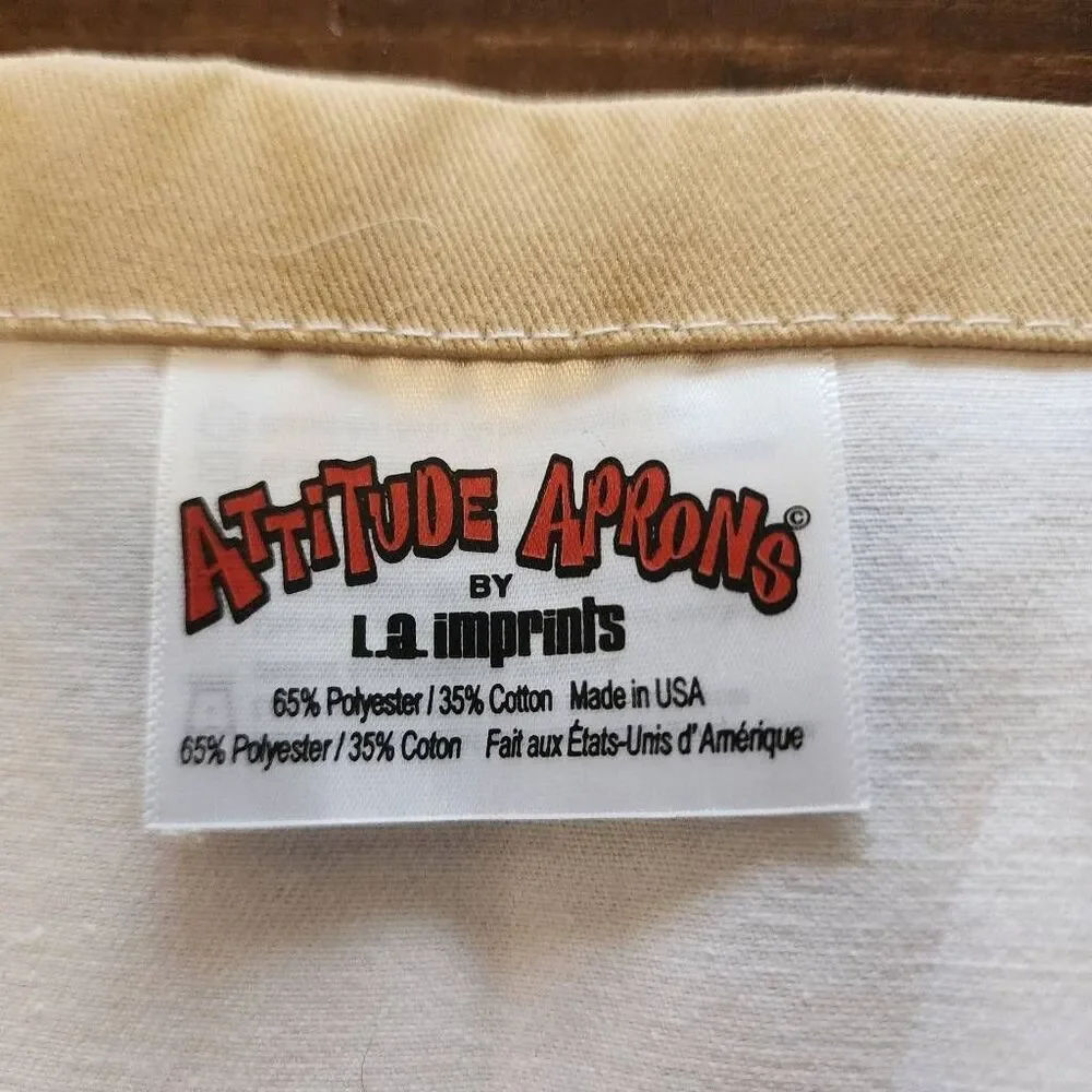 Attitude Aprons by L.A. Imprints Funny Novelty Apron Photo Of A Woman